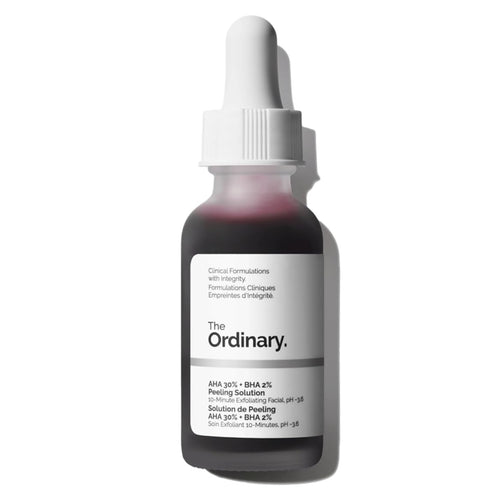 The Ordinary AHA 30% + BHA 2% Peeling Solution, Advanced Exfoliating Peel for Brighter Skin